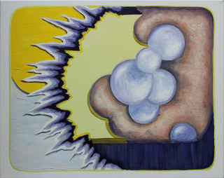Michael (II)  
2023  
Acryl auf Leinwand  
50 x 40 cm