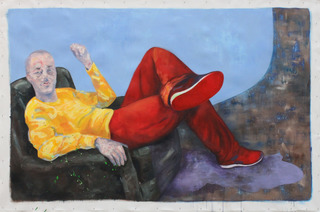 Enrico  
2011  
Acryl auf Leinwand  
160 x 243 cm
