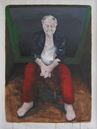 Rainer  
2012  
Acryl auf Leinwand  
210 x 161 cm