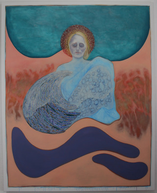 Daria  
2016  
Acryl auf Leinwand  
200 x 160 cm