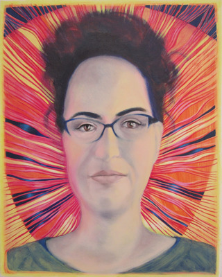 Susanne  
2016  
Acryl auf Leinwand  
50 x 40 cm